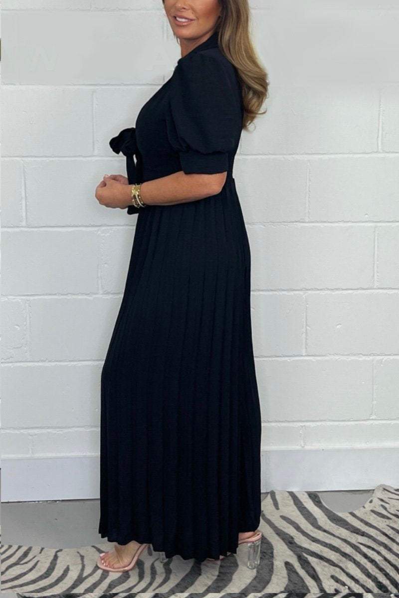 Geplooide Jumpsuit Zomer Jurk Elegante Stijl - StudioMarella