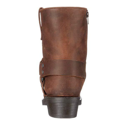 Heren Cowboylaarzen Western Stijl Vierkante Neus met Rits