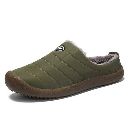 Mannen Pantoffels Warm Foderaad