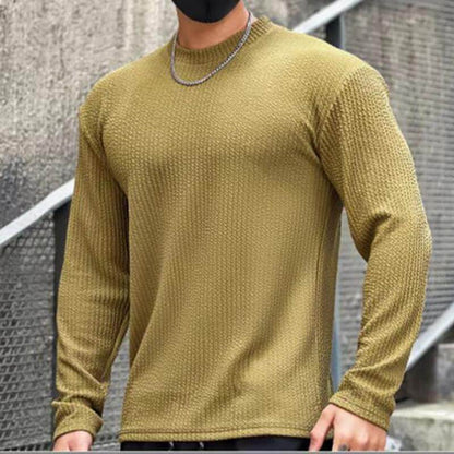 Heren Trui Gebreid Ronde Hals Casual Stijl