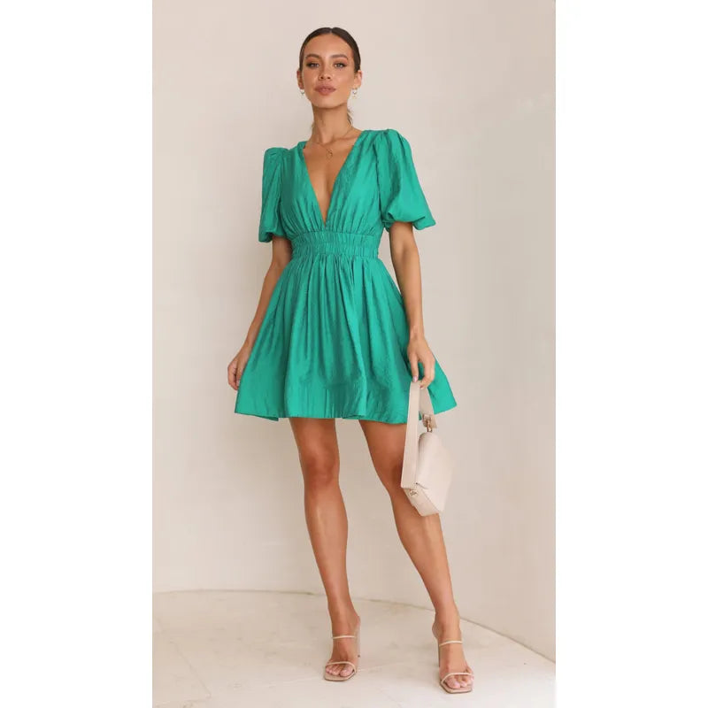 Jurk voor Dames Minimale Trendy Stijl Comfortabel Ademend