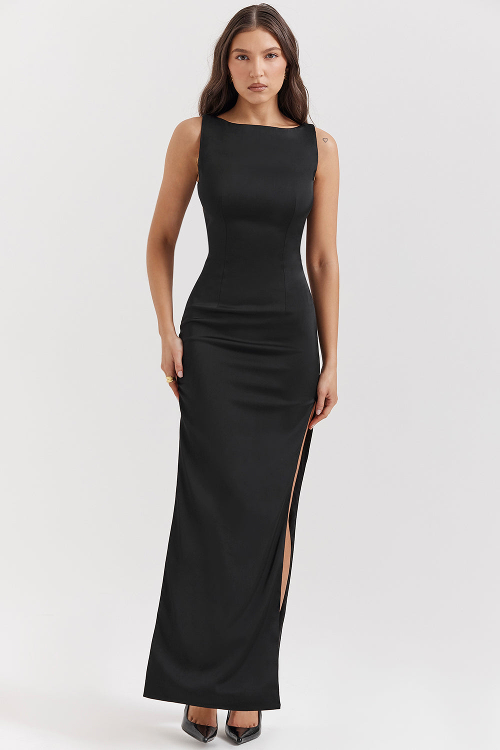 Lange Maxi Jurk Zomerjurk met Lange Mouw