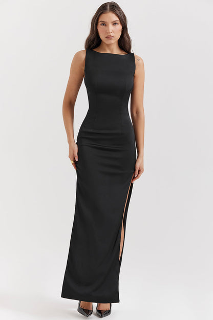 Lange Maxi Jurk Zomerjurk met Lange Mouw