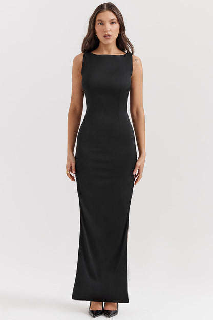 Lange Maxi Jurk Zomerjurk met Lange Mouw