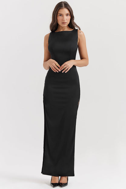 Lange Maxi Jurk Zomerjurk met Lange Mouw