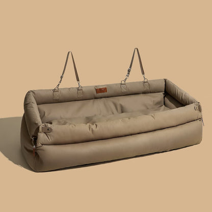 Auto Hondenmand Reistas Veilig & Comfortabel Zwart Grijs Oranje Beige Hondenmand Auto voor Kleine tot Middelgrote Honden