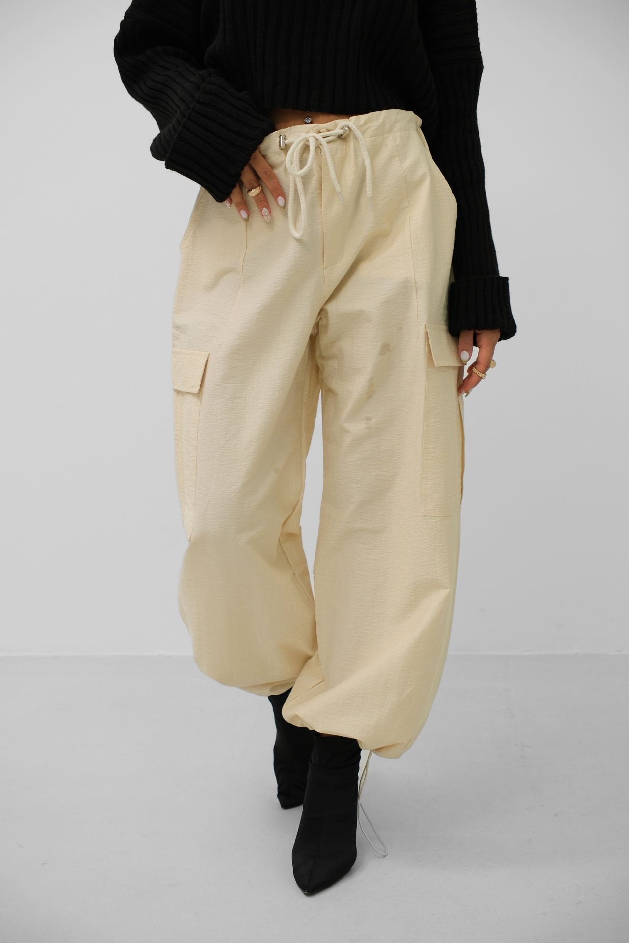 Hoge Broek Dame Comfortabel en Stijlvol