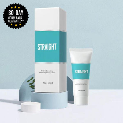 Keratine Haarstijlcrème voor Glad Steil Haar Verzorging Natuurlijke Ingrediënten Professionele Thuisbehandeling
