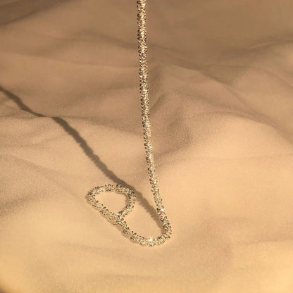 Sterlingsilveren Armband Waterinspiratie Elegant Glanzend Handgelenkaccessoire Dames Tijdloos Moderne Sieraden