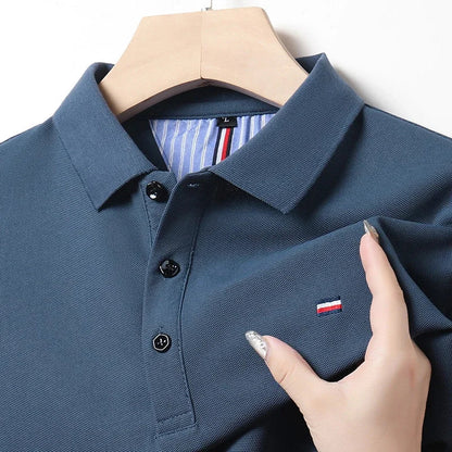 Heren Poloshirt Klassiek van Koos Comfortabel Katoen