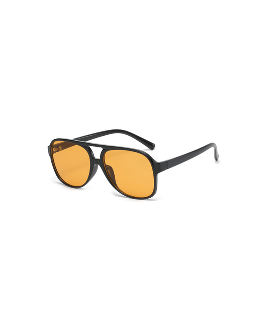 Oranje Zonnebril Trendy Bril voor Vrouw - StudioMarella
