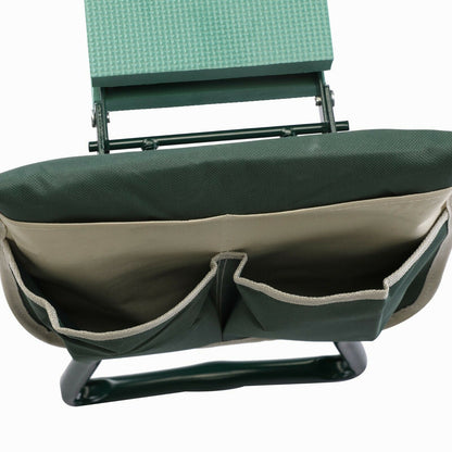 Opvouwbare Tuinknieler en Zitbank met Gereedschapstassen – Ergonomische Tuinhulp tot 150 kg