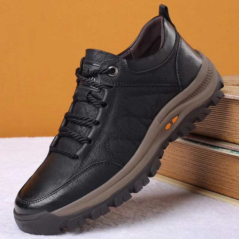 Leren Herenschoenen Handgemaakt Comfortabel Casual Ademend Loafers