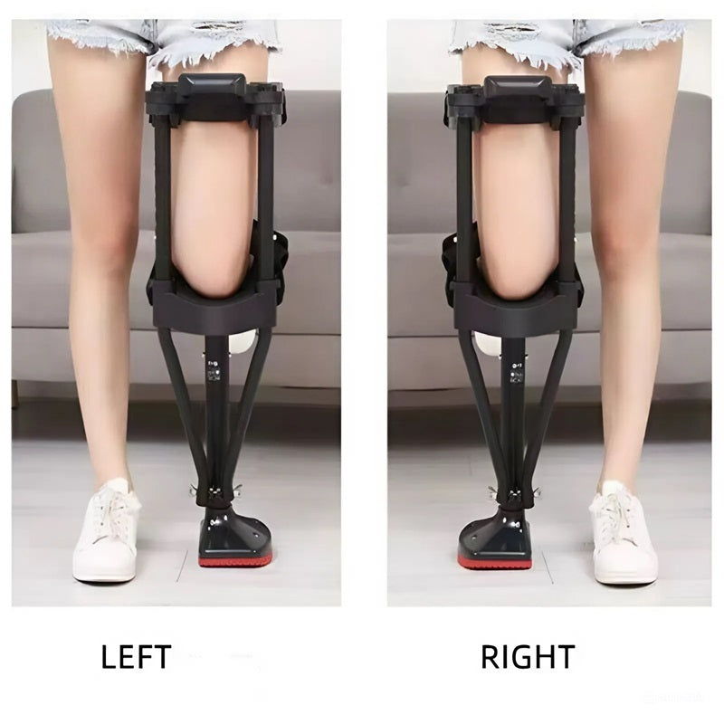 Ergonomische Kniesteun voor Mobiliteit – Handsfree Herstelondersteuning met Verstelbare Hoogte en Zachte Polstering
