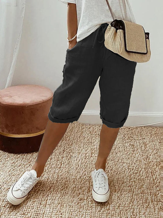 Katoenen Shorts Ademend Comfortabel Zomerkleding - StudioMarella