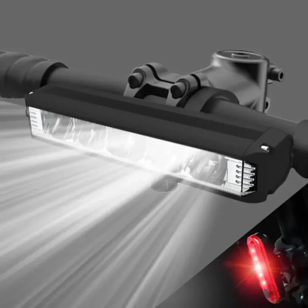 Oplaadbare Fietsverlichting Voorlamp 1400 Lumen Waterdicht LED Fietslamp Krachtig Stuurlicht Veilig Fietsen Nachtrit Fietsaccessoires Mountainbike