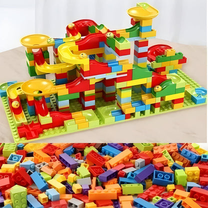 Modulaire Knikkerbaan Bouwspeelgoed Kunststof voor Kinderen Creatief Educatief Constructieset