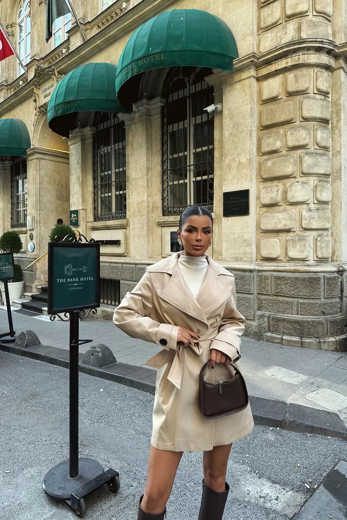 Waterdichte Trenchcoat voor Dames Elegant en Klassiek