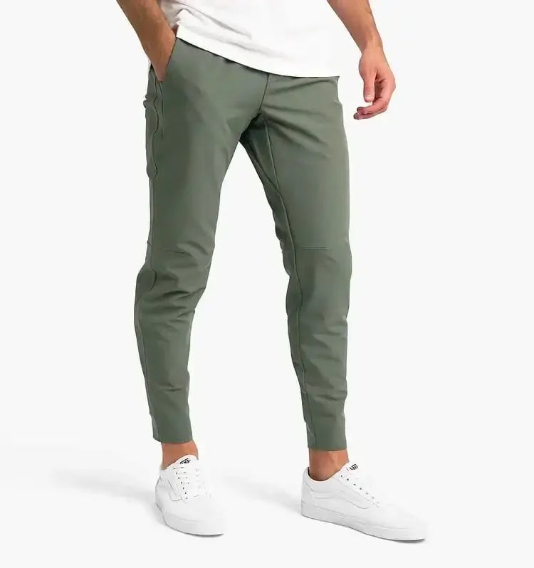 Heren Chino Broek Slim Fit Jogger Model