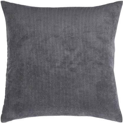 Kussenhoes met Corduroy Look - Zachte Ribfluweel Textuur - Scandinavisch Woonaccent - Vierkante Hoes voor Bank en Stoel