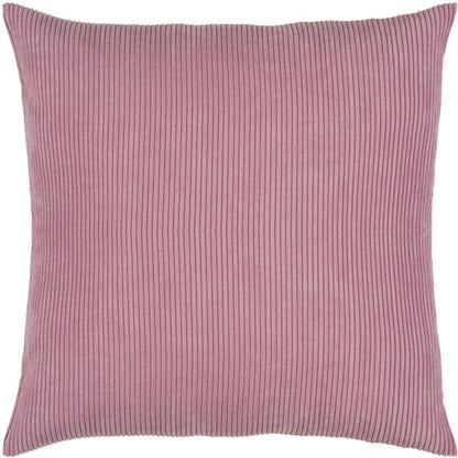 Kussenhoes met Corduroy Look - Zachte Ribfluweel Textuur - Scandinavisch Woonaccent - Vierkante Hoes voor Bank en Stoel