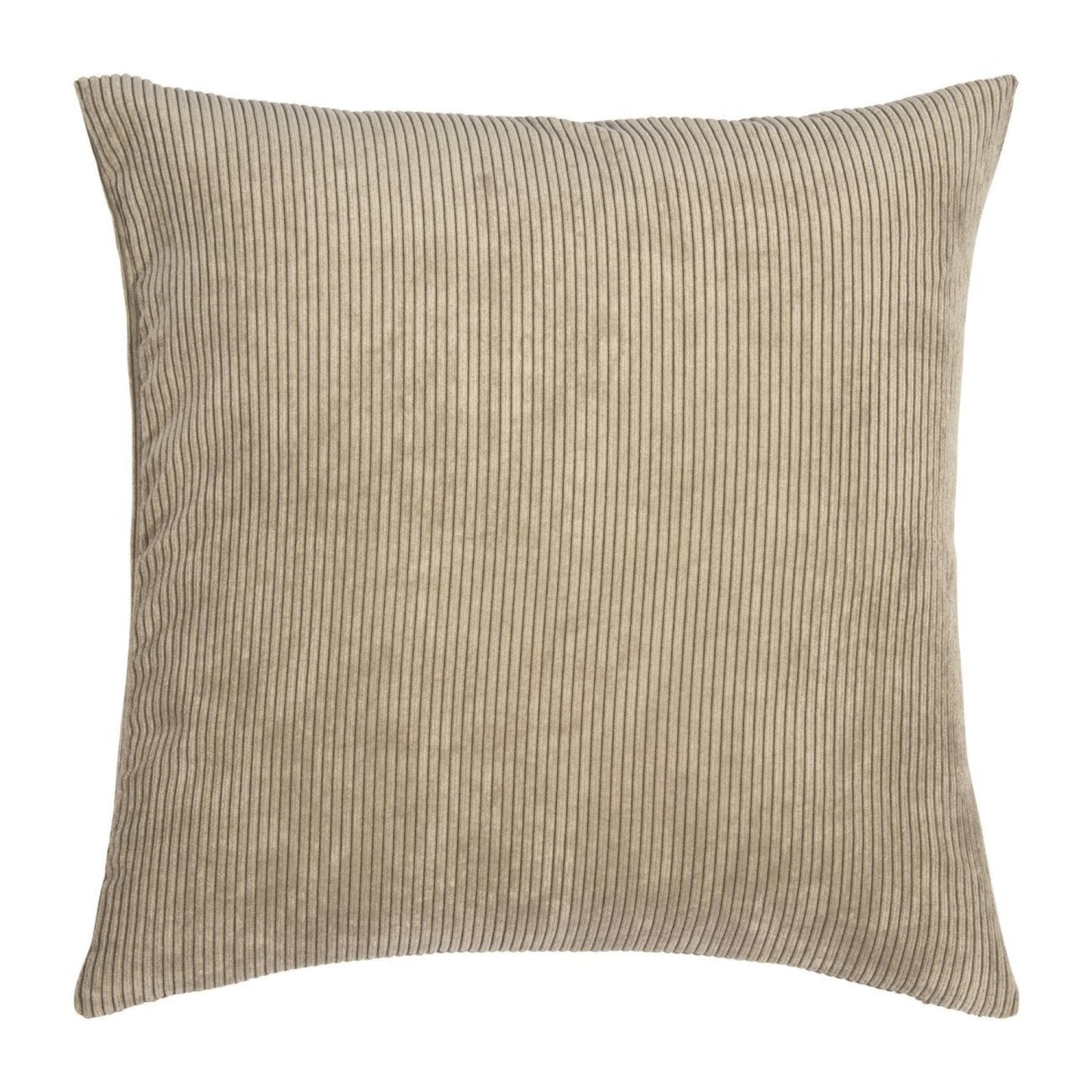 Kussenhoes met Corduroy Look - Zachte Ribfluweel Textuur - Scandinavisch Woonaccent - Vierkante Hoes voor Bank en Stoel