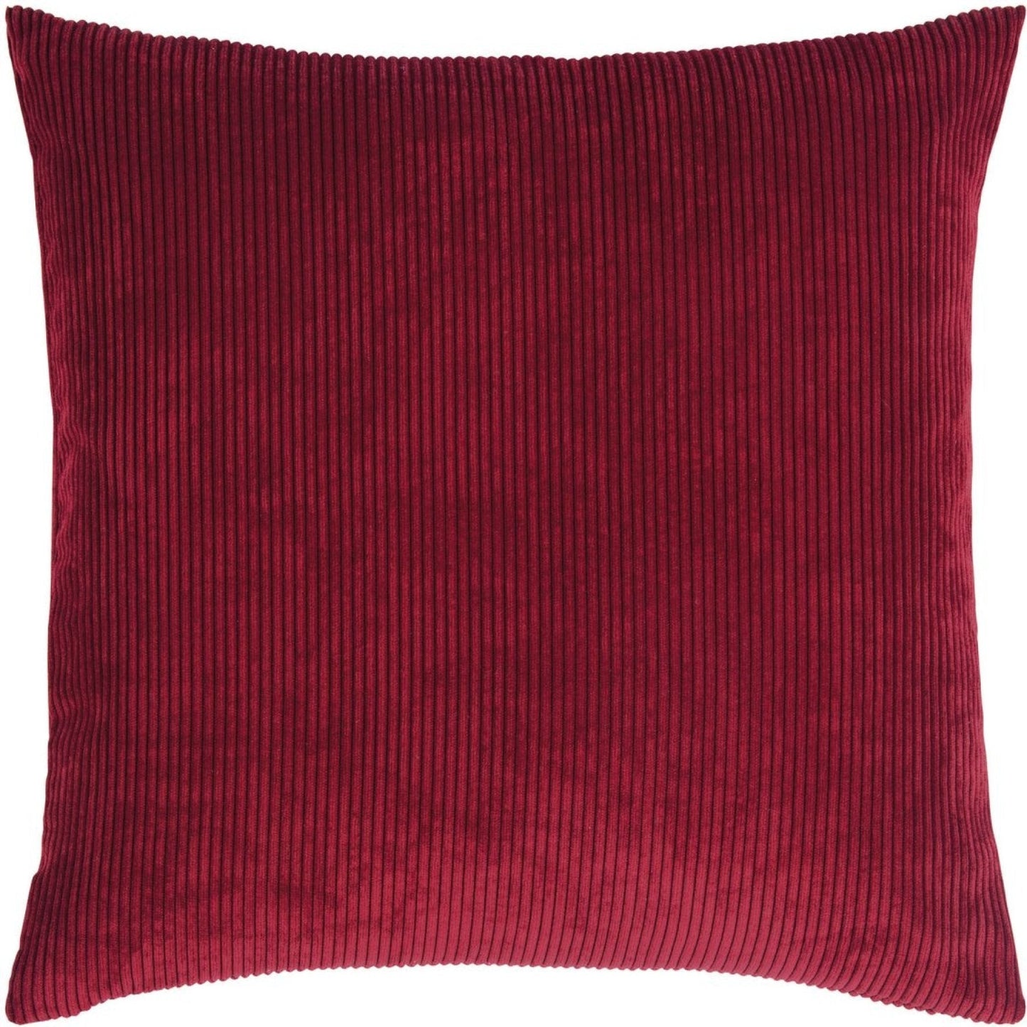 Kussenhoes met Corduroy Look - Zachte Ribfluweel Textuur - Scandinavisch Woonaccent - Vierkante Hoes voor Bank en Stoel