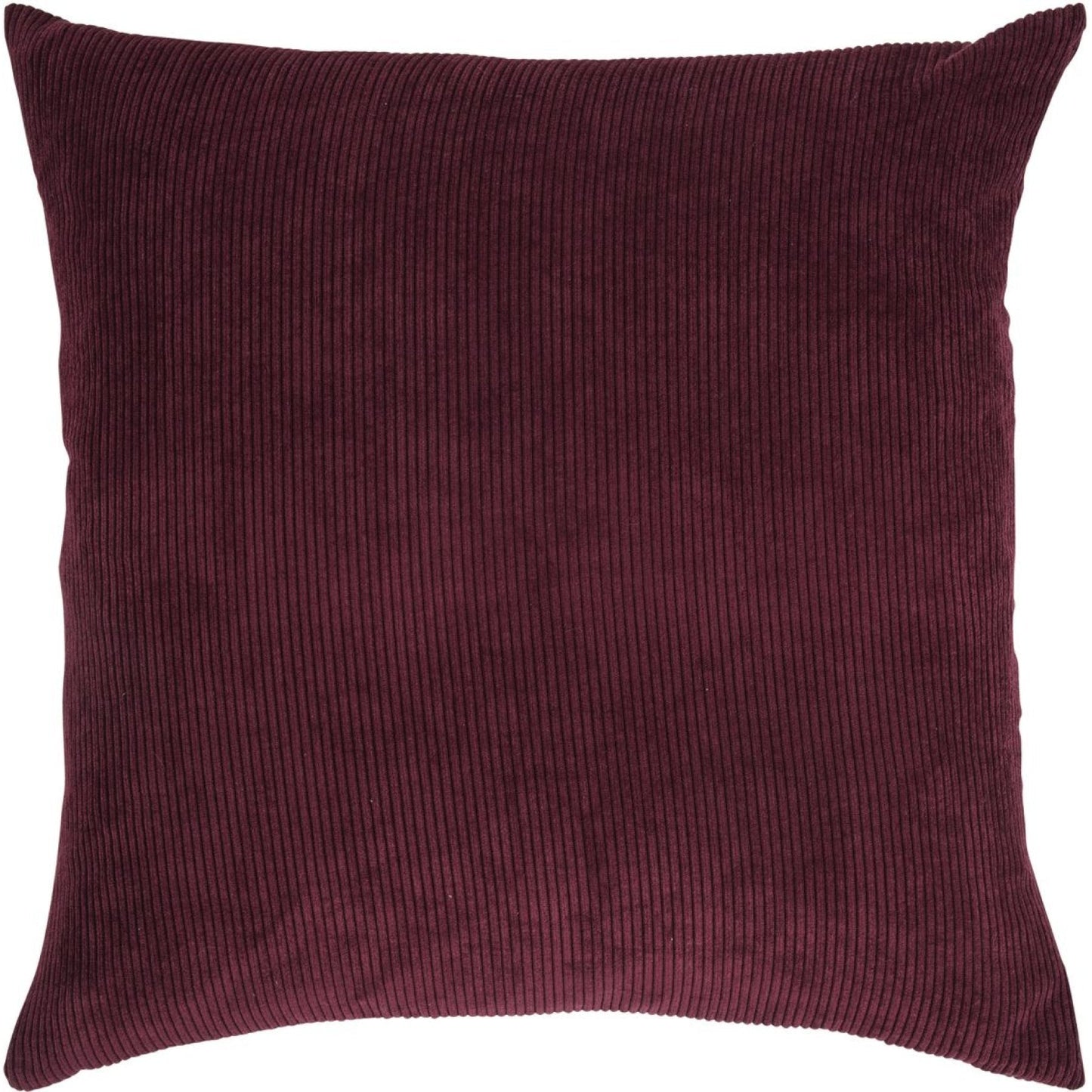 Kussenhoes met Corduroy Look - Zachte Ribfluweel Textuur - Scandinavisch Woonaccent - Vierkante Hoes voor Bank en Stoel