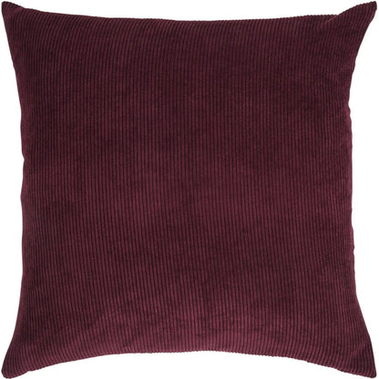 Kussenhoes met Corduroy Look - Zachte Ribfluweel Textuur - Scandinavisch Woonaccent - Vierkante Hoes voor Bank en Stoel