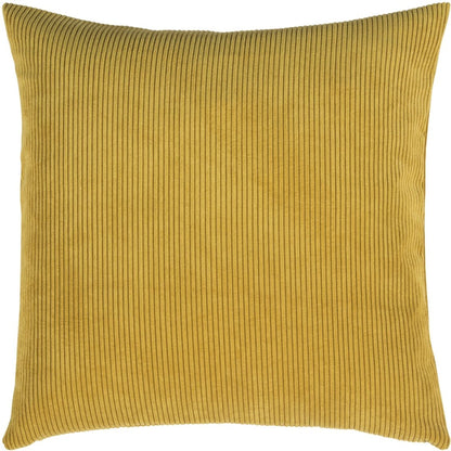 Kussenhoes met Corduroy Look - Zachte Ribfluweel Textuur - Scandinavisch Woonaccent - Vierkante Hoes voor Bank en Stoel