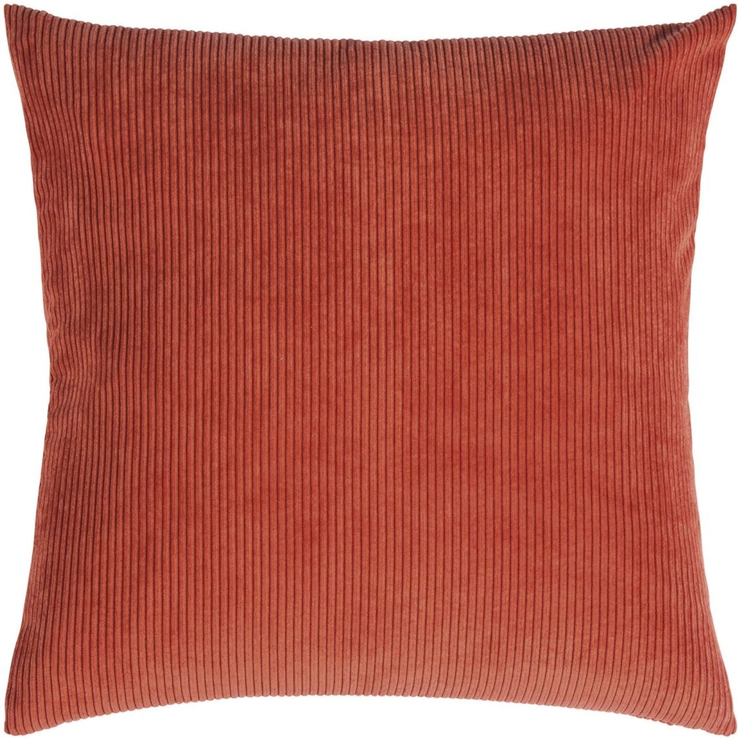 Kussenhoes met Corduroy Look - Zachte Ribfluweel Textuur - Scandinavisch Woonaccent - Vierkante Hoes voor Bank en Stoel