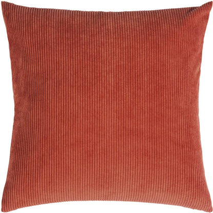 Kussenhoes met Corduroy Look - Zachte Ribfluweel Textuur - Scandinavisch Woonaccent - Vierkante Hoes voor Bank en Stoel