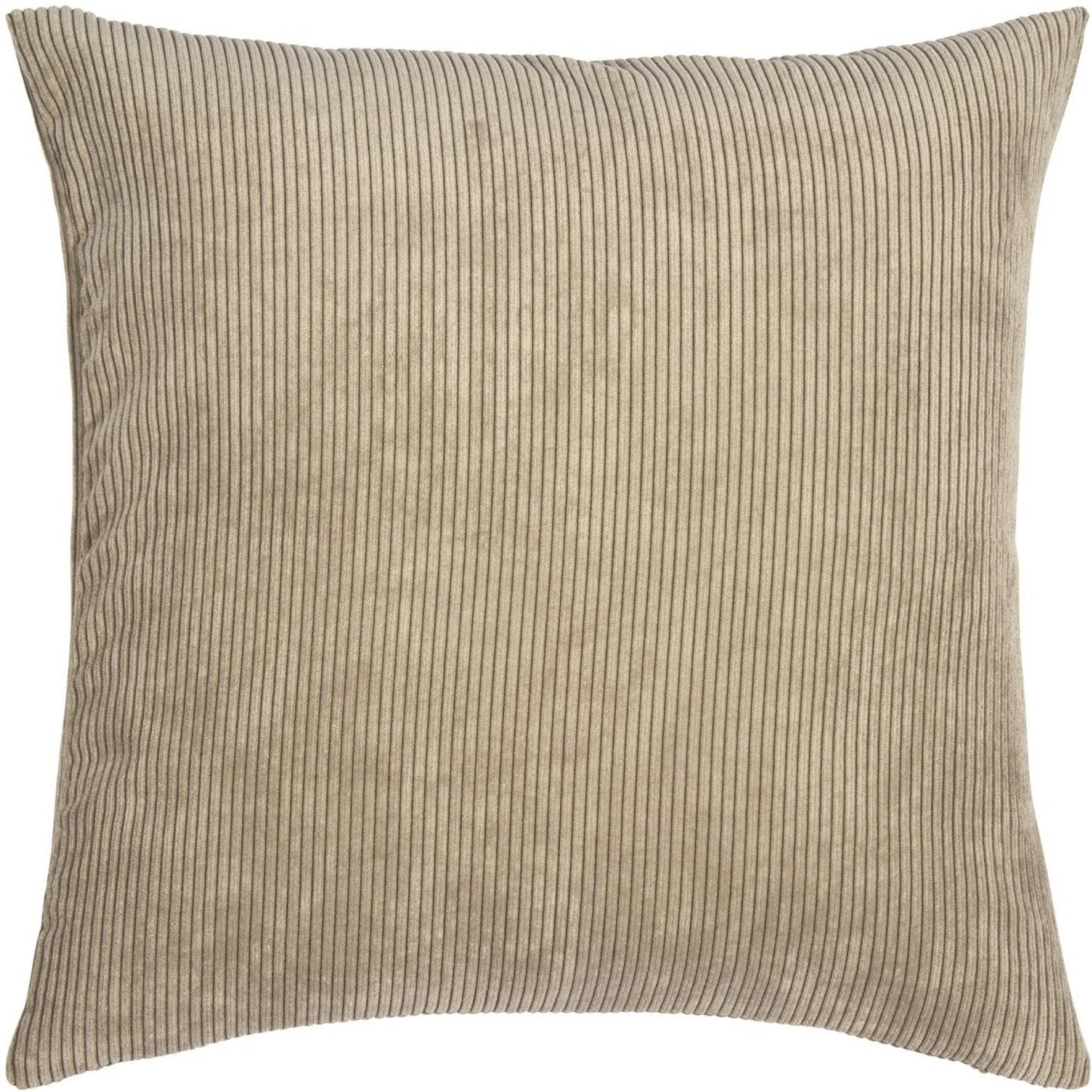 Kussenhoes met Corduroy Look - Zachte Ribfluweel Textuur - Scandinavisch Woonaccent - Vierkante Hoes voor Bank en Stoel