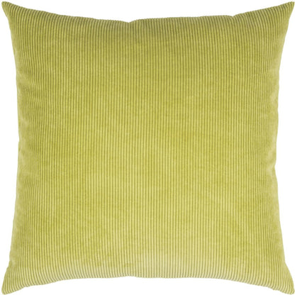 Kussenhoes met Corduroy Look - Zachte Ribfluweel Textuur - Scandinavisch Woonaccent - Vierkante Hoes voor Bank en Stoel