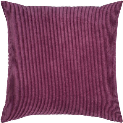 Kussenhoes met Corduroy Look - Zachte Ribfluweel Textuur - Scandinavisch Woonaccent - Vierkante Hoes voor Bank en Stoel