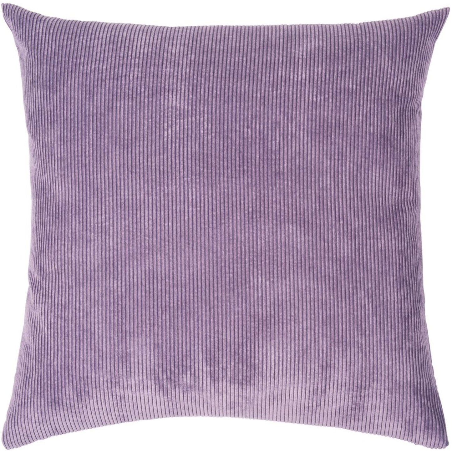 Kussenhoes met Corduroy Look - Zachte Ribfluweel Textuur - Scandinavisch Woonaccent - Vierkante Hoes voor Bank en Stoel