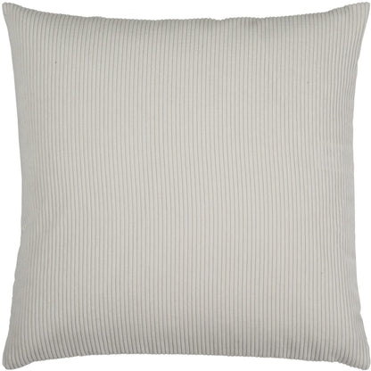Kussenhoes met Corduroy Look - Zachte Ribfluweel Textuur - Scandinavisch Woonaccent - Vierkante Hoes voor Bank en Stoel