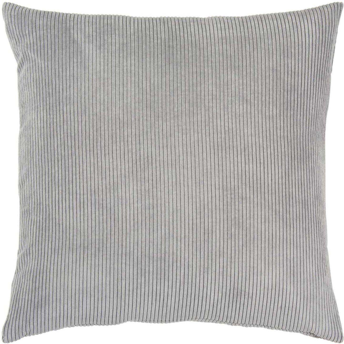 Kussenhoes met Corduroy Look - Zachte Ribfluweel Textuur - Scandinavisch Woonaccent - Vierkante Hoes voor Bank en Stoel