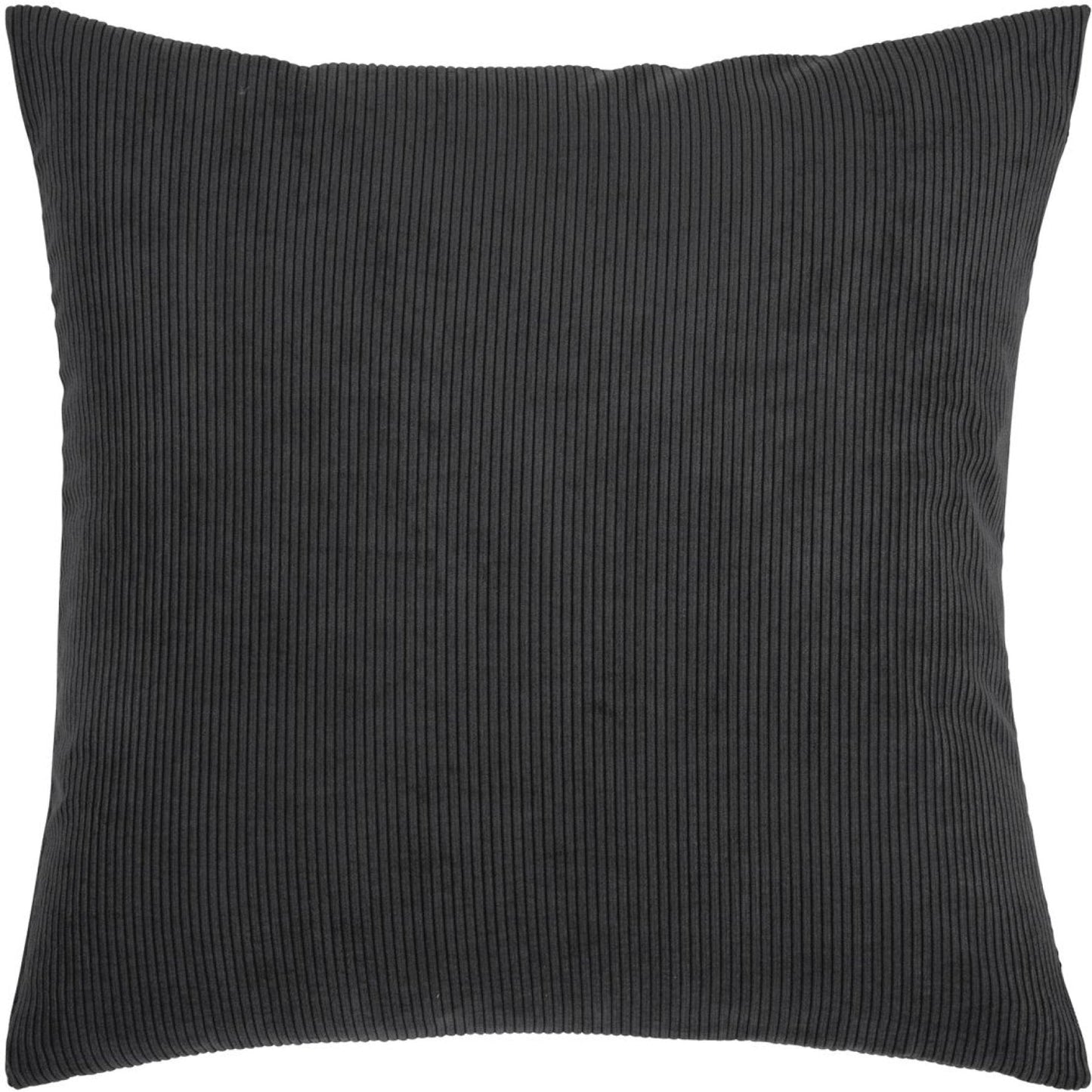 Kussenhoes met Corduroy Look - Zachte Ribfluweel Textuur - Scandinavisch Woonaccent - Vierkante Hoes voor Bank en Stoel