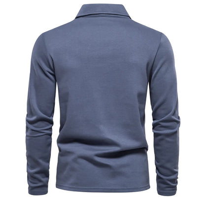 Mannen Poloshirt Katoen Klassiek Casual