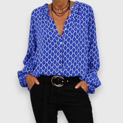 Dames Blouse Elegant Vrouwelijke Pasvorm