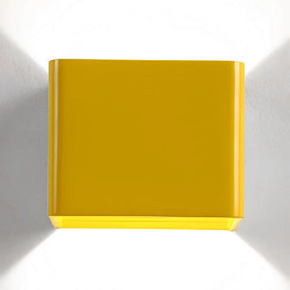 Cubbon Wandlamp LED Aluminium Acryl Zwart/Wit Wandverlichting Binnen Modern Up Down Designlamp Slaapkamer Hal
