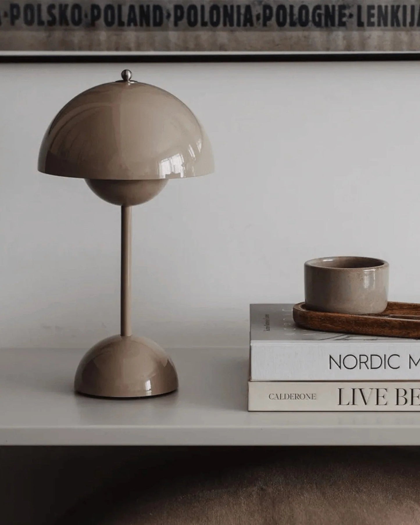 Tafellamp LED Metaal 28cm Grijs Dimbaar Bureau Nachtkast Scandinavisch Design Lamp Modern Minimalistisch