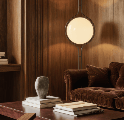 Vloerlamp Bol Plafond Tot Vloer Modern Metaal Acryl 280cm