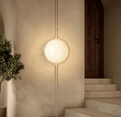 Vloerlamp Bol Plafond Tot Vloer Modern Metaal Acryl 280cm