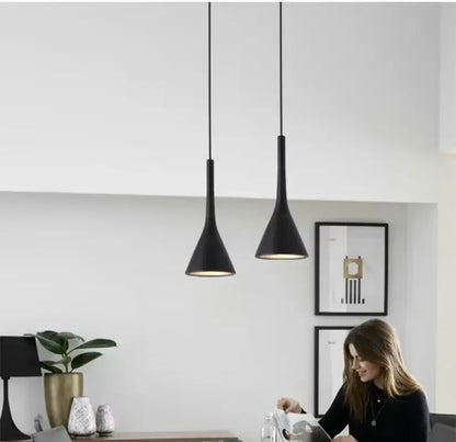 Hanglamp Keuken Industrieel Aluminium E27 15x36cm Verstelbaar Warm Wit Eetkamer Modern
