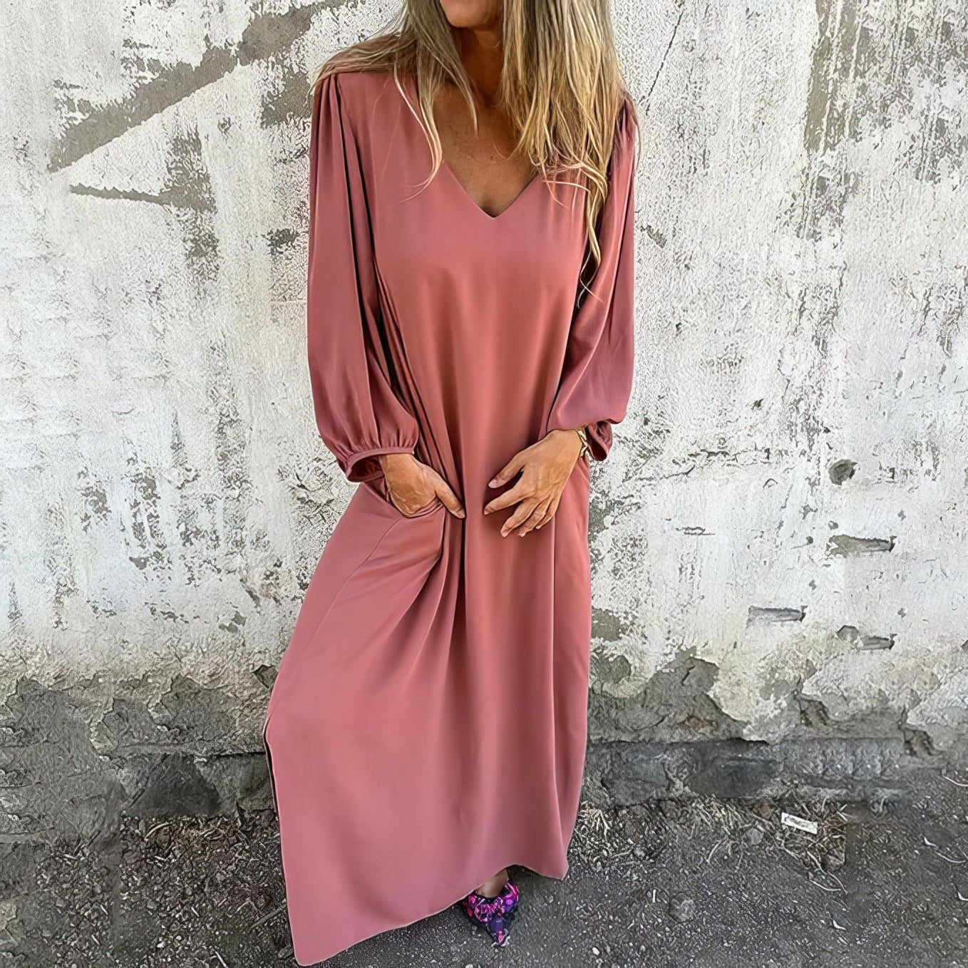 Boho Jurk Lange Zomerjurk Vrouwen