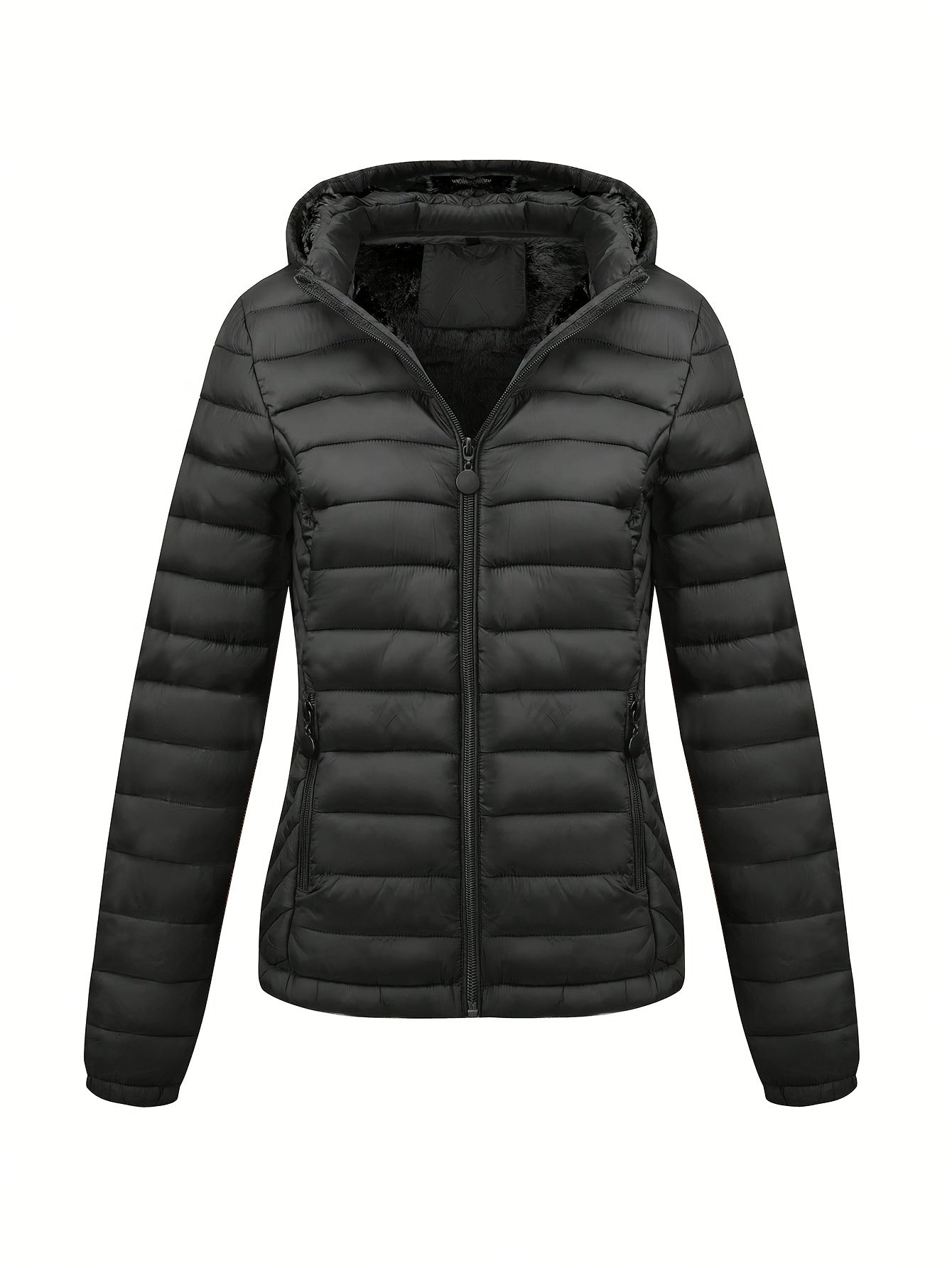 Dames Hoodie Jas Gewatteerd Warm en Zacht - StudioMarella