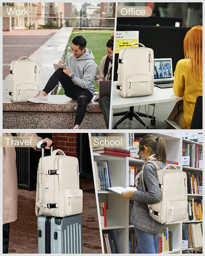 Waterbestendige Reistas 40L met Schoenenvak en USB-Poort – Geschikt voor Laptops tot 35,56 cm