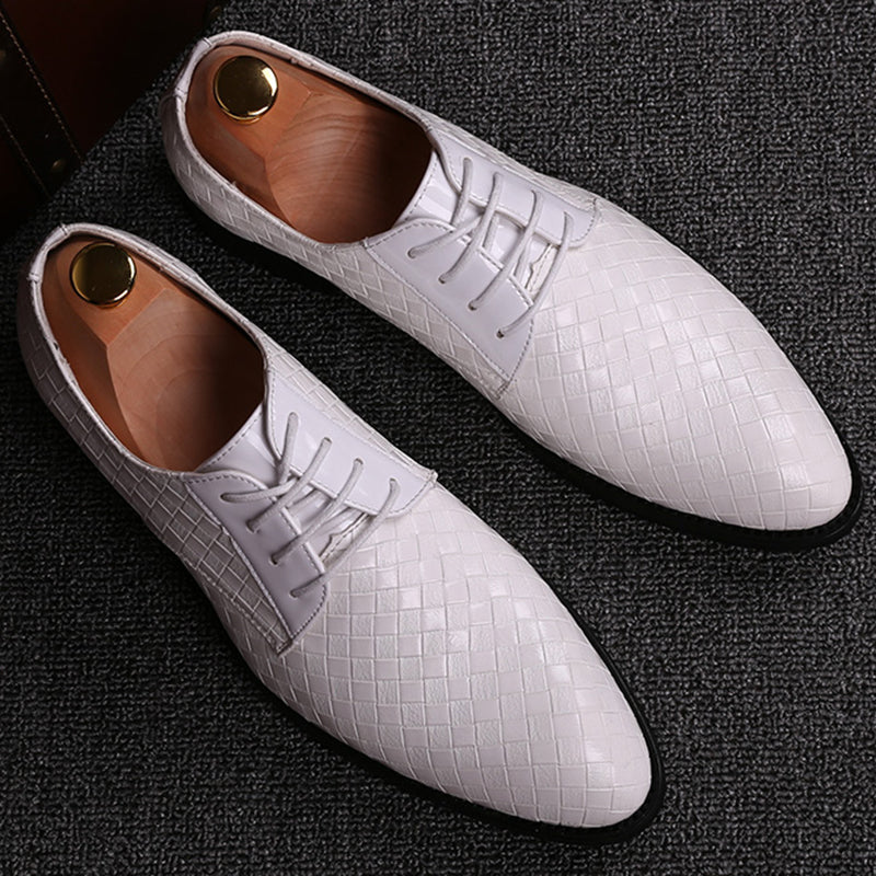 Leren Mannenschoenen Formeel met Vetersluiting - StudioMarella